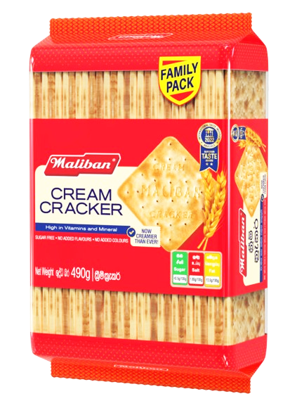 Maliban Smart Cream Cracker 490g